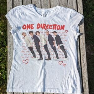 Justice One Direction T-shirt size 10